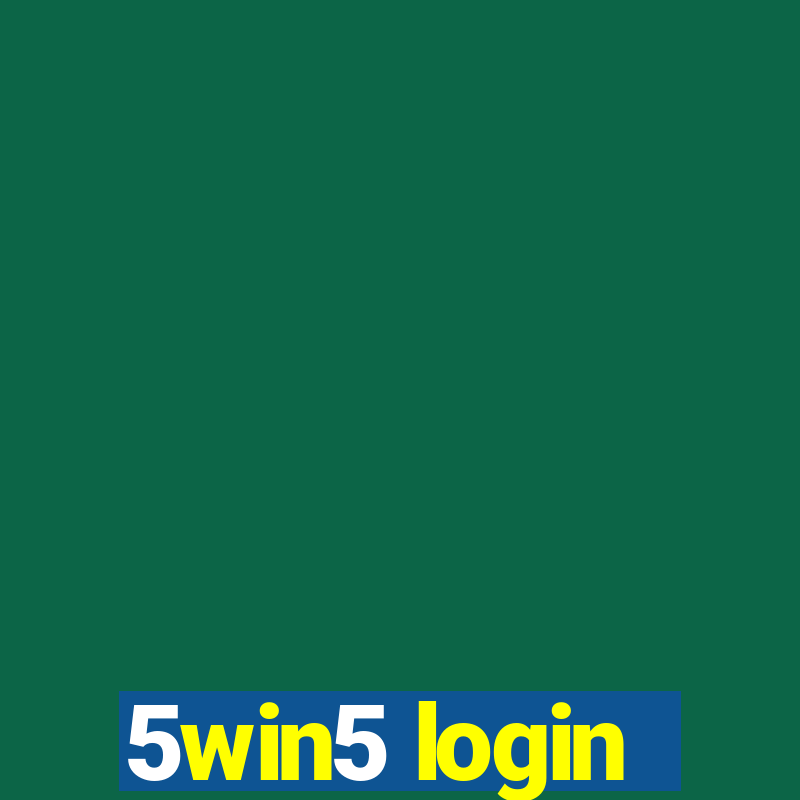 5win5 login